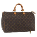 LOUIS VUITTON Monogram Speedy 40 Hand Bag M41522 LV Auth 156336V-1