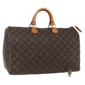 LOUIS VUITTON Monogram Speedy 40 Hand Bag M41522 LV Auth 156336V
