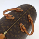 LOUIS VUITTON Monogram Speedy 40 Hand Bag M41522 LV Auth 156336V-6