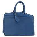 LOUIS VUITTON Epi Riviera Hand Bag Blue M48185 LV Auth 156339-1