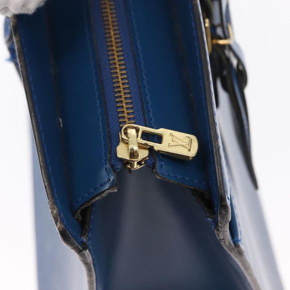 LOUIS VUITTON Epi Riviera Hand Bag Blue M48185 LV Auth 156339