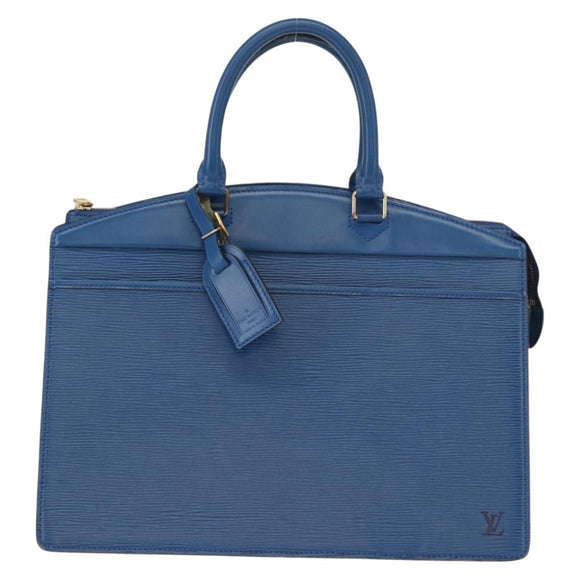 LOUIS VUITTON Epi Riviera Hand Bag Blue M48185 LV Auth 156339