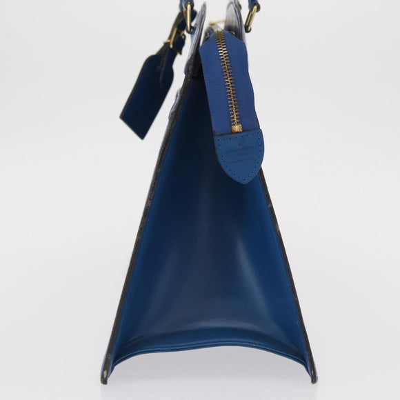 LOUIS VUITTON Epi Riviera Hand Bag Blue M48185 LV Auth 156339