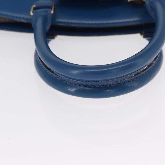 LOUIS VUITTON Epi Riviera Hand Bag Blue M48185 LV Auth 156339