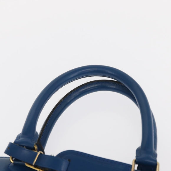 LOUIS VUITTON Epi Riviera Hand Bag Blue M48185 LV Auth 156339