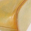 LOUIS VUITTON Monogram Vernis Houston Hand Bag Gris M91053 LV Auth 156340-14