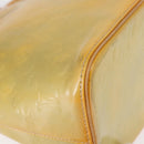 LOUIS VUITTON Monogram Vernis Houston Hand Bag Gris M91053 LV Auth 156340-16