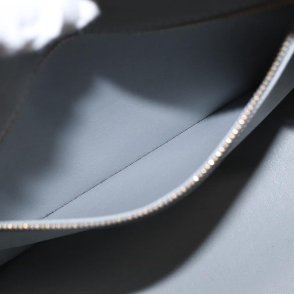 LOUIS VUITTON Monogram Vernis Houston Hand Bag Gris M91053 LV Auth 156340