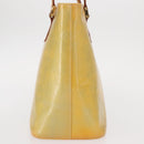 LOUIS VUITTON Monogram Vernis Houston Hand Bag Gris M91053 LV Auth 156340-3