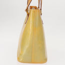 LOUIS VUITTON Monogram Vernis Houston Hand Bag Gris M91053 LV Auth 156340-4