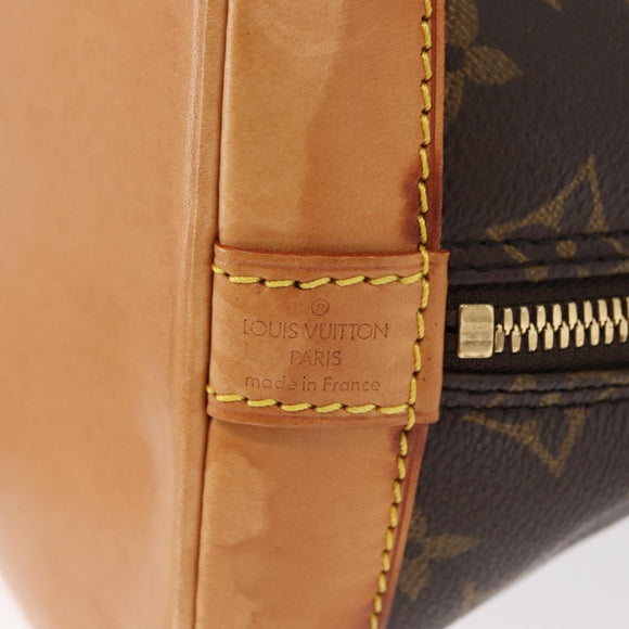 LOUIS VUITTON Monogram Alma Handtasche M51130 LV Auth 156341
