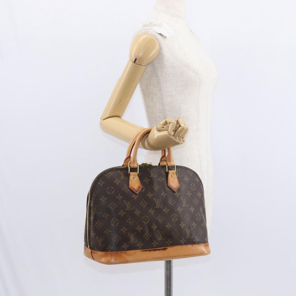 LOUIS VUITTON Monogram Alma Handtasche M51130 LV Auth 156341