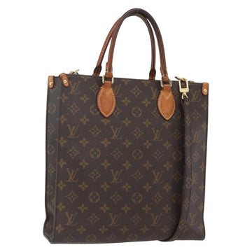 LOUIS VUITTON Monogram Sac Plat PM Hand Bag M51140 LV Auth 156344