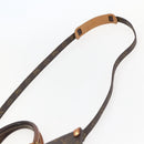 LOUIS VUITTON Monogram Sac Plat PM Hand Bag M51140 LV Auth 156344-10