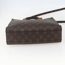 LOUIS VUITTON Monogram Sac Plat PM Handtas M51140 LV Auth 156344-5