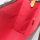 LOUIS VUITTON Monogram Sac Plat PM Hand Bag M51140 LV Auth 156344-20