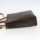 LOUIS VUITTON Monogram Sac Plat PM Hand Bag M51140 LV Auth 156344-4
