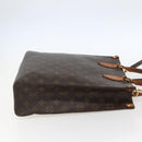 LOUIS VUITTON Monogram Sac Plat PM Hand Bag M51140 LV Auth 156344-5