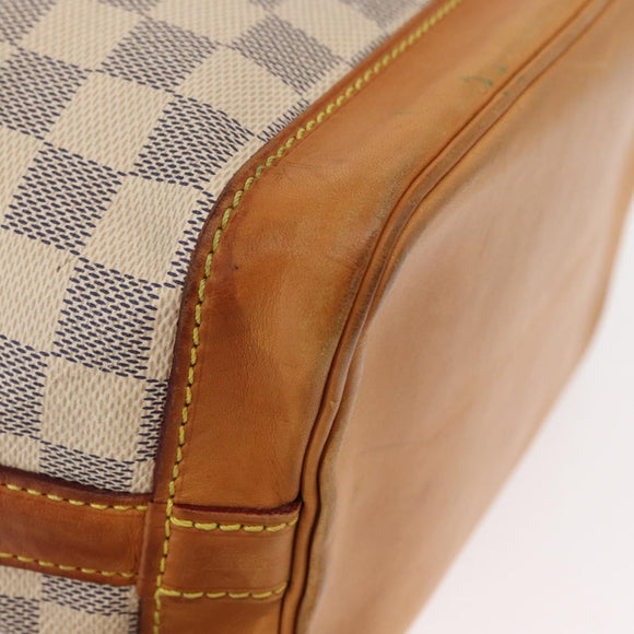 LOUIS VUITTON Damier Azur Noe BB Shoulder Bag N41220 LV Auth 156345