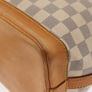 LOUIS VUITTON Damier Azur Noe BB Shoulder Bag N41220 LV Auth 156345-14