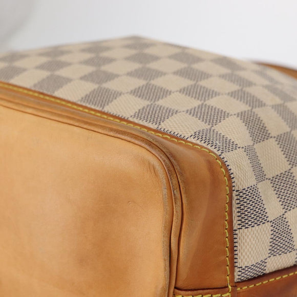 LOUIS VUITTON Damier Azur Noe BB Shoulder Bag N41220 LV Auth 156345