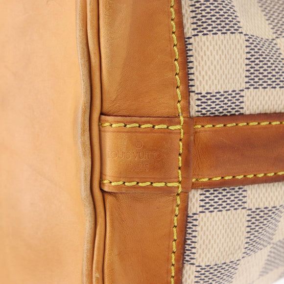 LOUIS VUITTON Damier Azur Noe BB Shoulder Bag N41220 LV Auth 156345