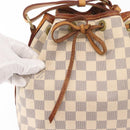 LOUIS VUITTON Damier Azur Noe BB Shoulder Bag N41220 LV Auth 156345-10