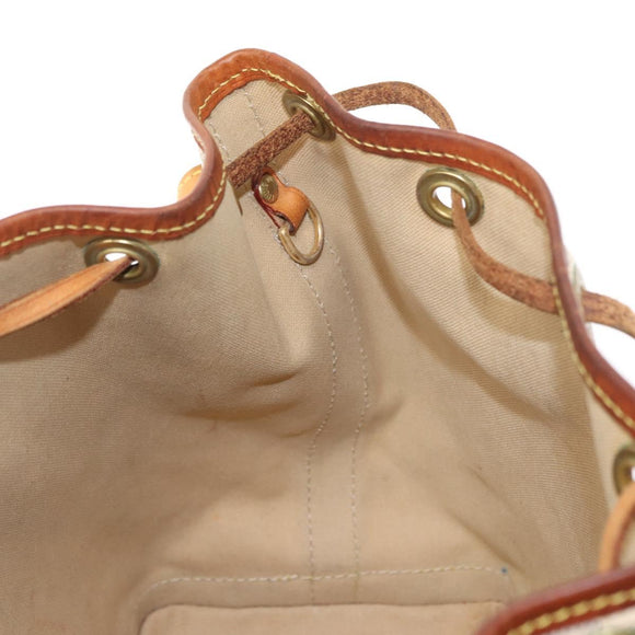 LOUIS VUITTON Damier Azur Noe BB Shoulder Bag N41220 LV Auth 156345