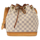 LOUIS VUITTON Damier Azur Noe BB Shoulder Bag N41220 LV Auth 156345-13
