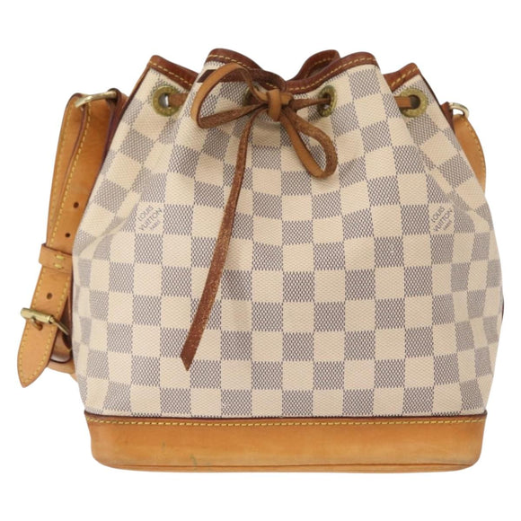 LOUIS VUITTON Damier Azur Noe BB Shoulder Bag N41220 LV Auth 156345