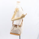 LOUIS VUITTON Damier Azur Noe BB Shoulder Bag N41220 LV Auth 156345-20