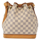 LOUIS VUITTON Damier Azur Noe BB Shoulder Bag N41220 LV Auth 156345-2