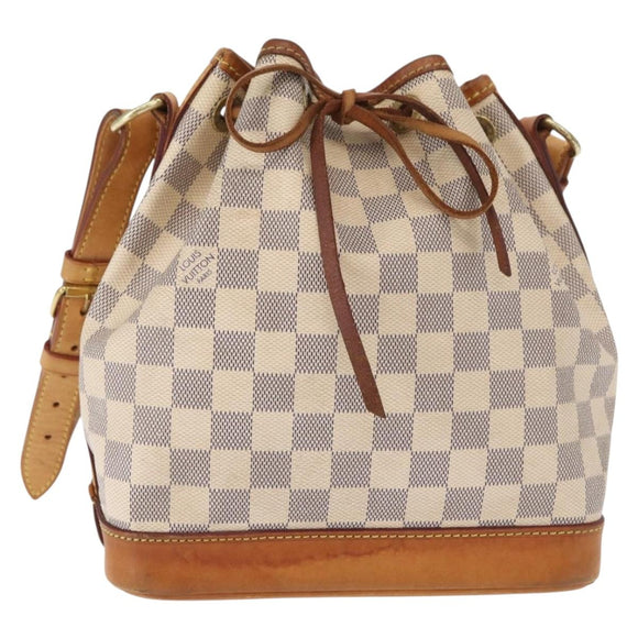 LOUIS VUITTON Damier Azur Noe BB Shoulder Bag N41220 LV Auth 156346