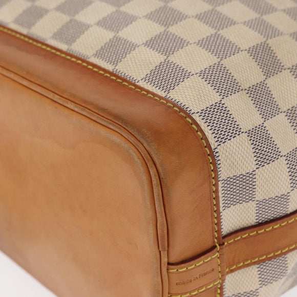 LOUIS VUITTON Damier Azur Noe BB Shoulder Bag N41220 LV Auth 156346