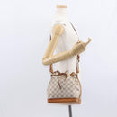 LOUIS VUITTON Damier Azur Noe BB Shoulder Bag N41220 LV Auth 156346-21