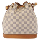 LOUIS VUITTON Damier Azur Noe BB Shoulder Bag N41220 LV Auth 156346-2