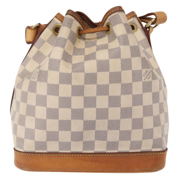 LOUIS VUITTON Damier Azur Noe BB Shoulder Bag N41220 LV Auth 156346