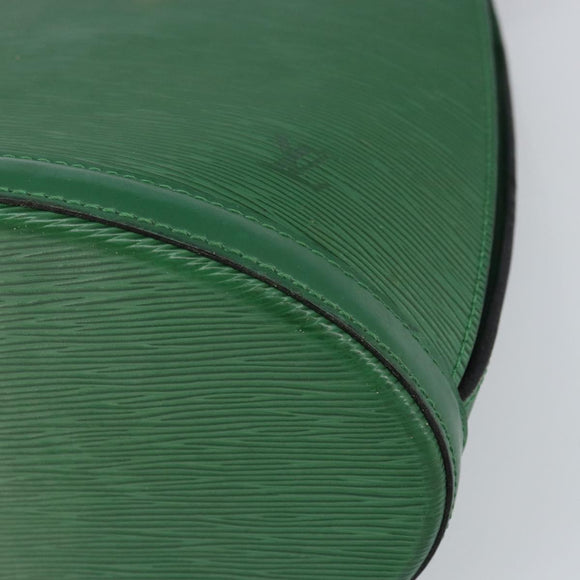 LOUIS VUITTON Epi Cluny Shoulder Bag Green M52254 LV Auth 156348