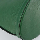 LOUIS VUITTON Epi Cluny Shoulder Bag Green M52254 LV Auth 156348-15