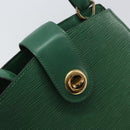 LOUIS VUITTON Epi Cluny Shoulder Bag Green M52254 LV Auth 156348-18