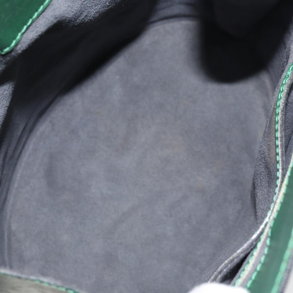 LOUIS VUITTON Epi Cluny Shoulder Bag Green M52254 LV Auth 156348