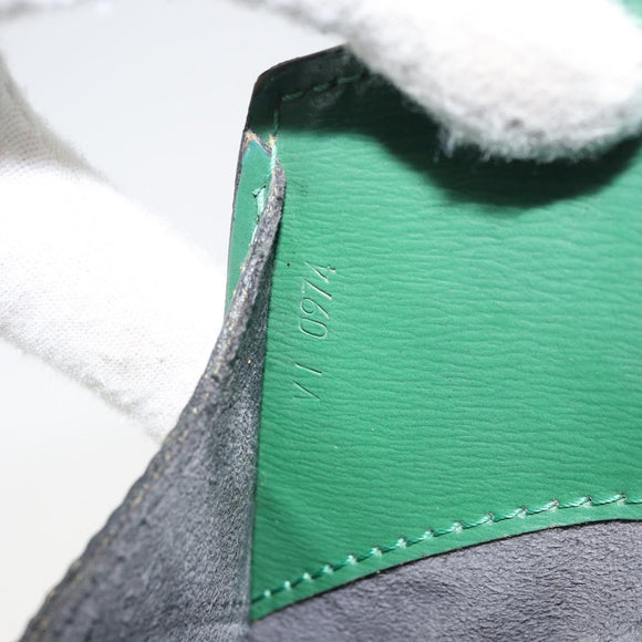 LOUIS VUITTON Epi Cluny Shoulder Bag Green M52254 LV Auth 156348