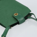 LOUIS VUITTON Epi Cluny Shoulder Bag Green M52254 LV Auth 156348-6