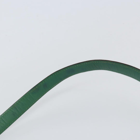 LOUIS VUITTON Epi Cluny Shoulder Bag Green M52254 LV Auth 156348