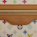 LOUIS VUITTON Monogram Multicolor Pochette GM Pouch White M60027 Auth 156352SV-21