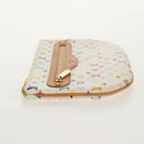 LOUIS VUITTON Monogram Multicolor Pochette GM Pouch White M60027 Auth 156352SV-3