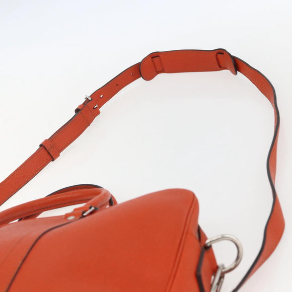 LOUIS VUITTON Taiga Porte Documents Voyage Tasche Orange M30637 LV Auth 156354