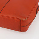 LOUIS VUITTON Taiga Porte Documents Voyage Tasche Orange M30637 LV Auth 156354-9