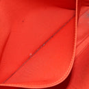 LOUIS VUITTON Taiga Porte Documents Voyage Bag Orange M30637 LV Auth 156354-23