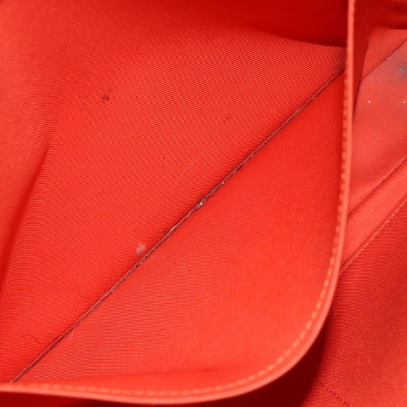 LOUIS VUITTON Taiga Porte Documents Voyage Tasche Orange M30637 LV Auth 156354